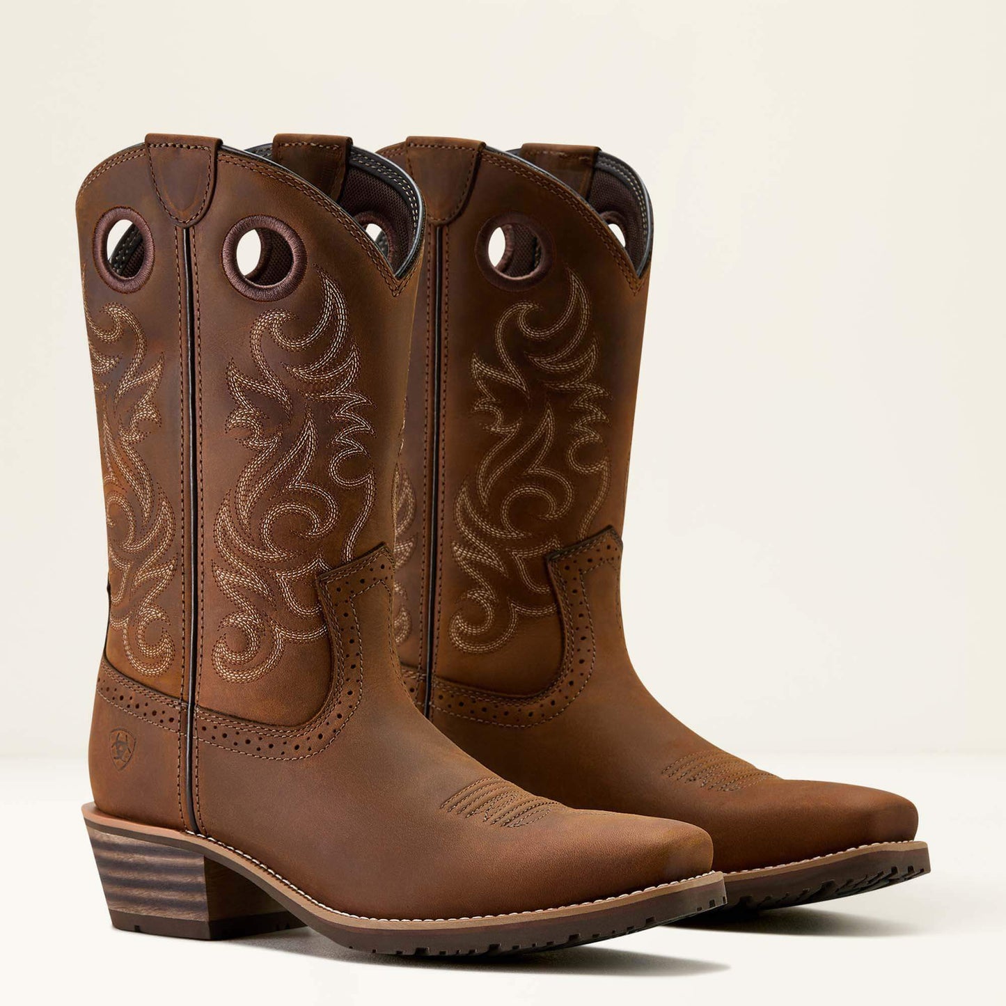 Ariat Hybrid Roughstock Square Toe Cowboy Boot