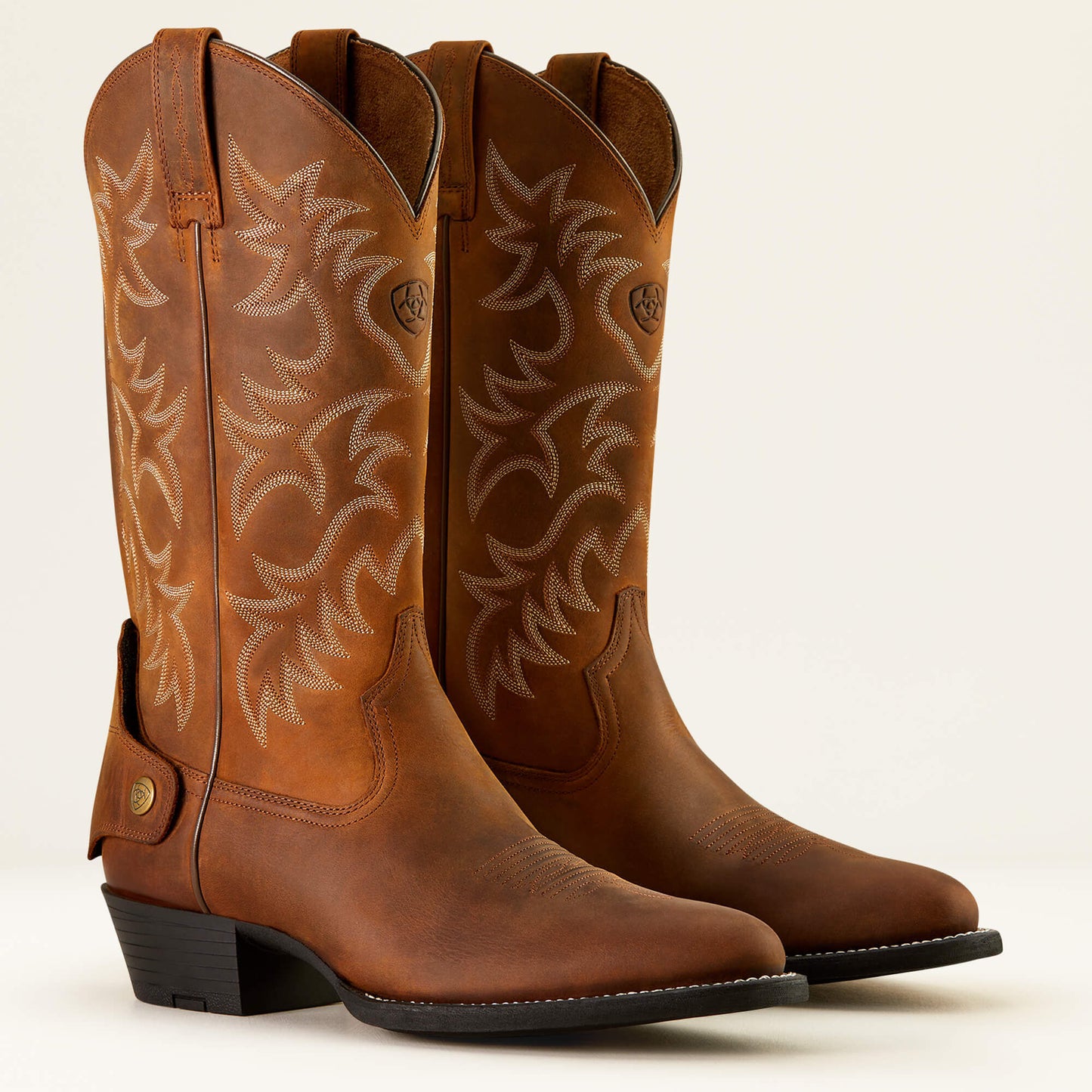 Ariat Heritage R Toe EZ Zip Western Boot