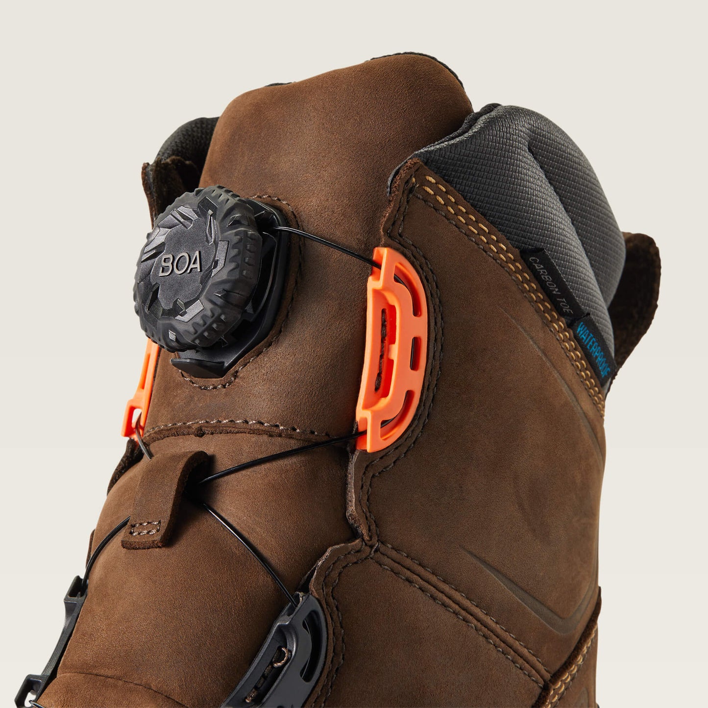 Ariat WorkHog XT 8" BOA Waterproof Carbon Toe Work Boot