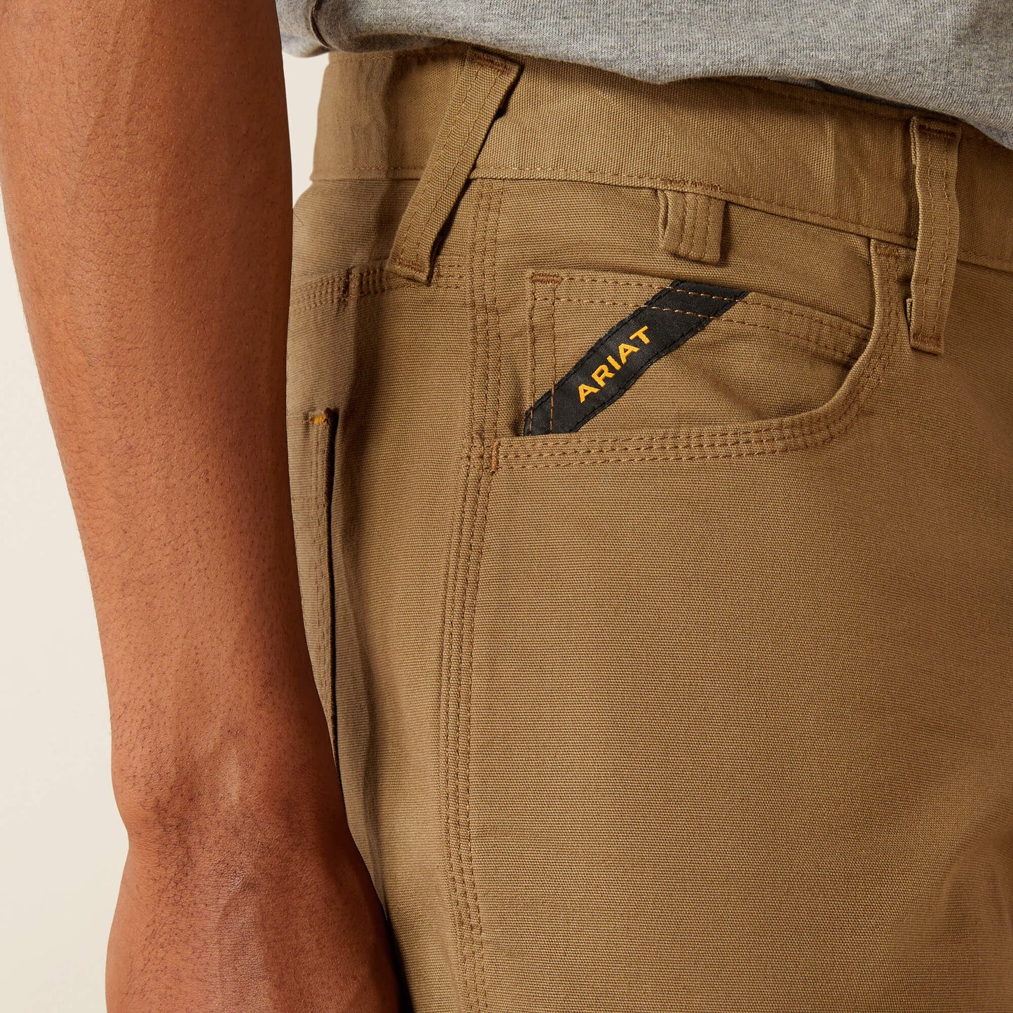 Ariat Rebar DuraStretch Made Tough 8" Short