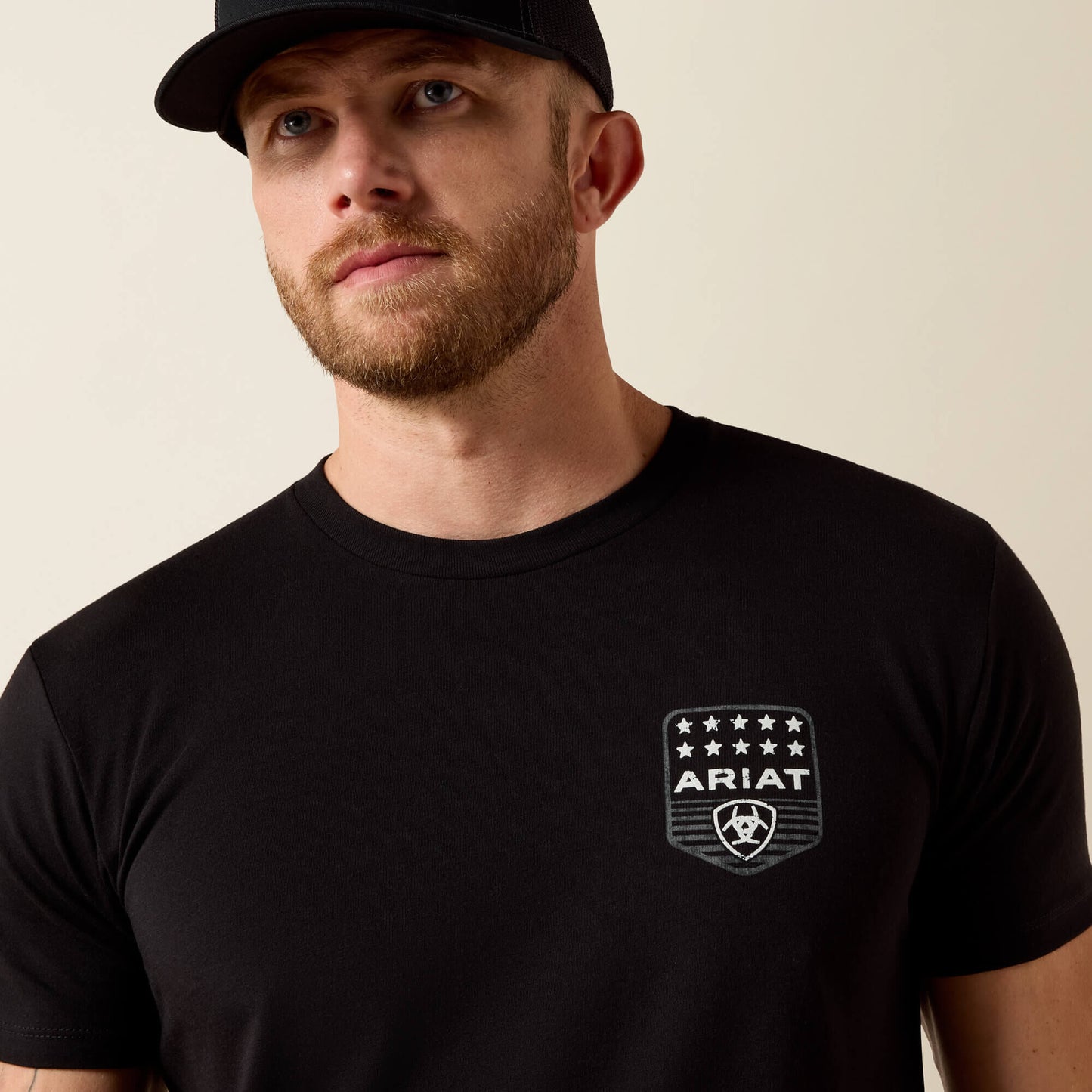Ariat Ariat Stripe Patriotic Badge T-Shirt