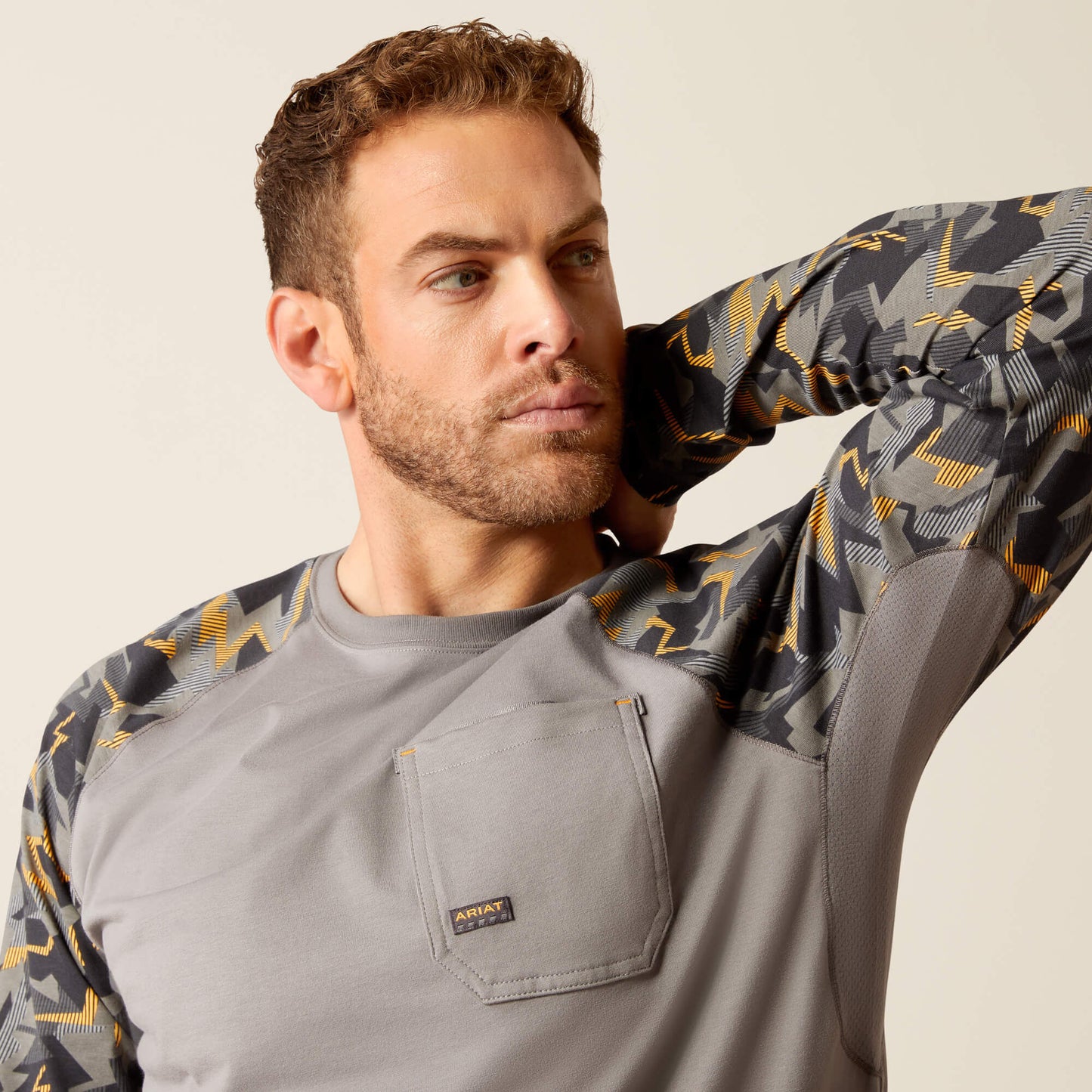 Ariat Rebar Workman Baseball T-Shirt