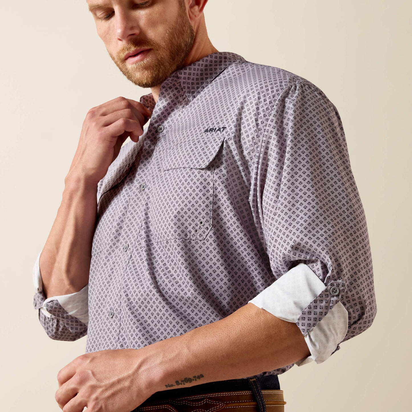 Ariat Printed VentTEK Outbound Classic Fit Shirt