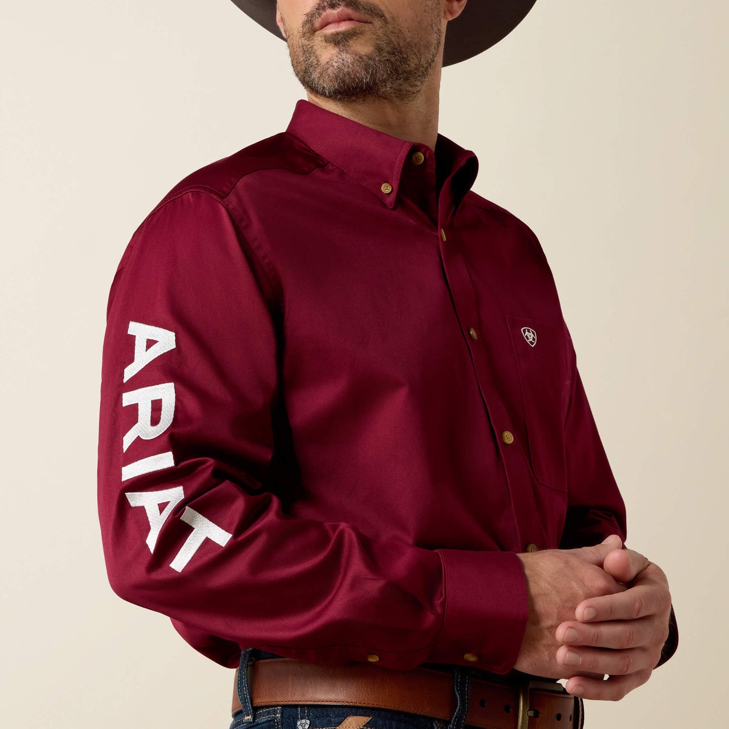 Ariat Team Logo Twill Classic Fit Shirt