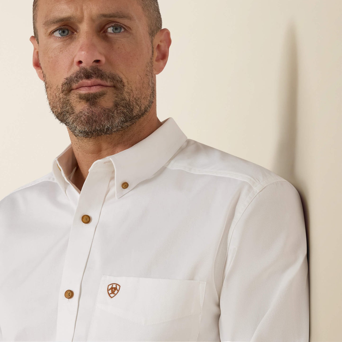 Ariat Solid Twill Fitted Shirt