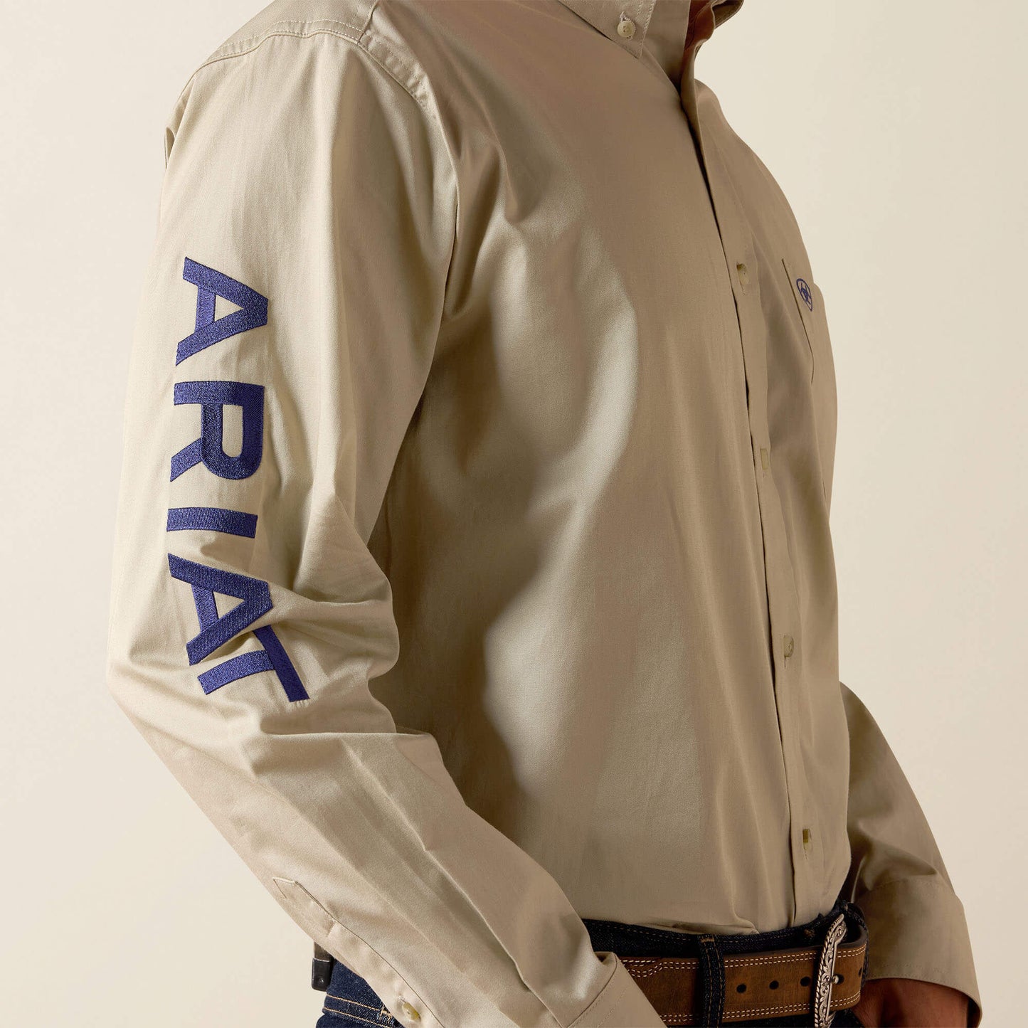 Ariat Team Logo Lightweight Twill Classic Fit Shirt