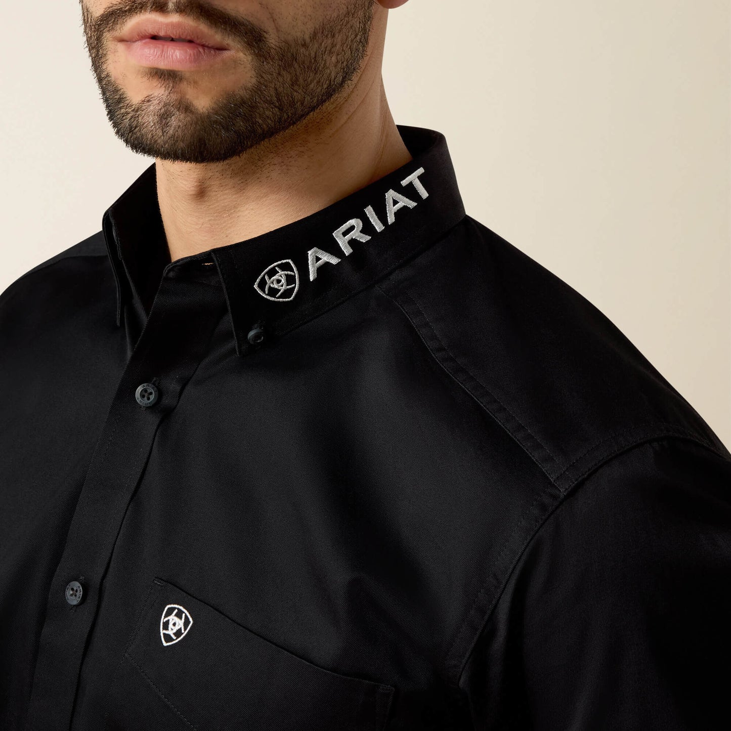 Ariat Team Logo Twill Fitted Shirt