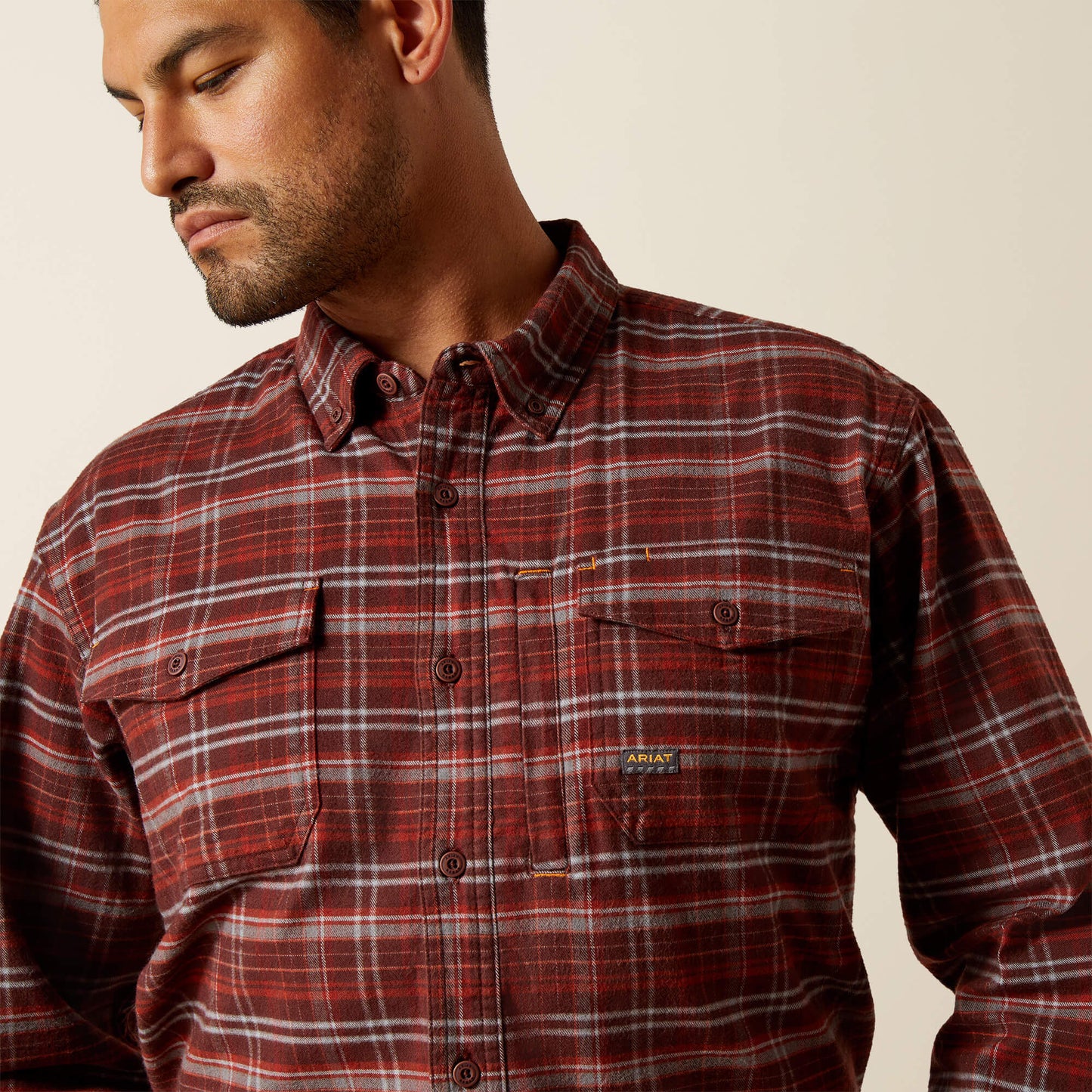 Ariat Rebar Flannel DuraStretch Work Shirt