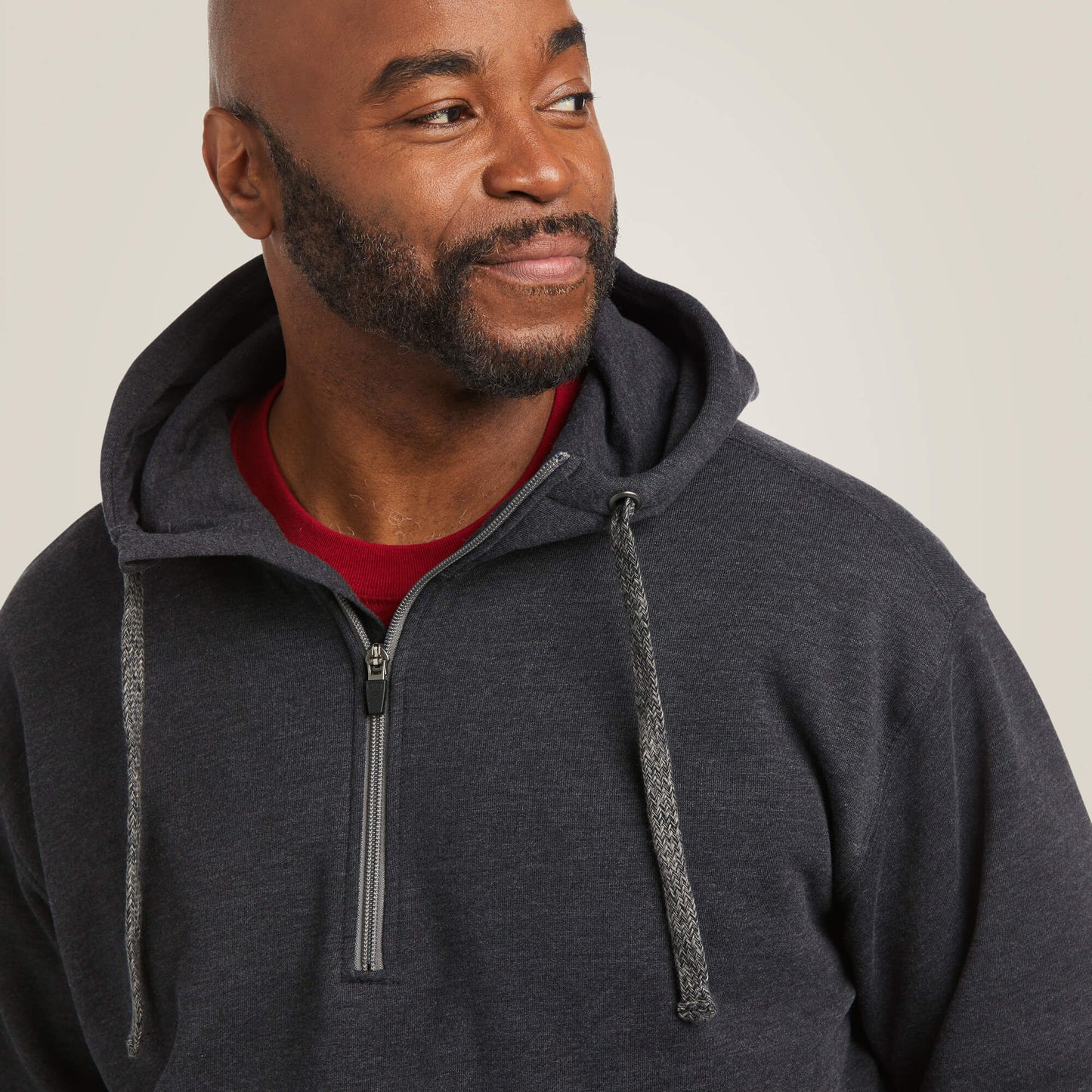 Ariat Rebar Workman 1/4 Zip Hoodie