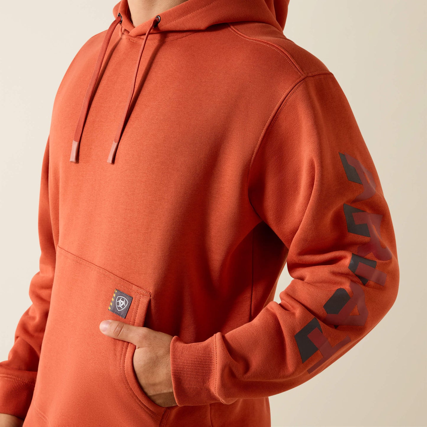 Ariat Rebar Lightweight Logo Hoodie