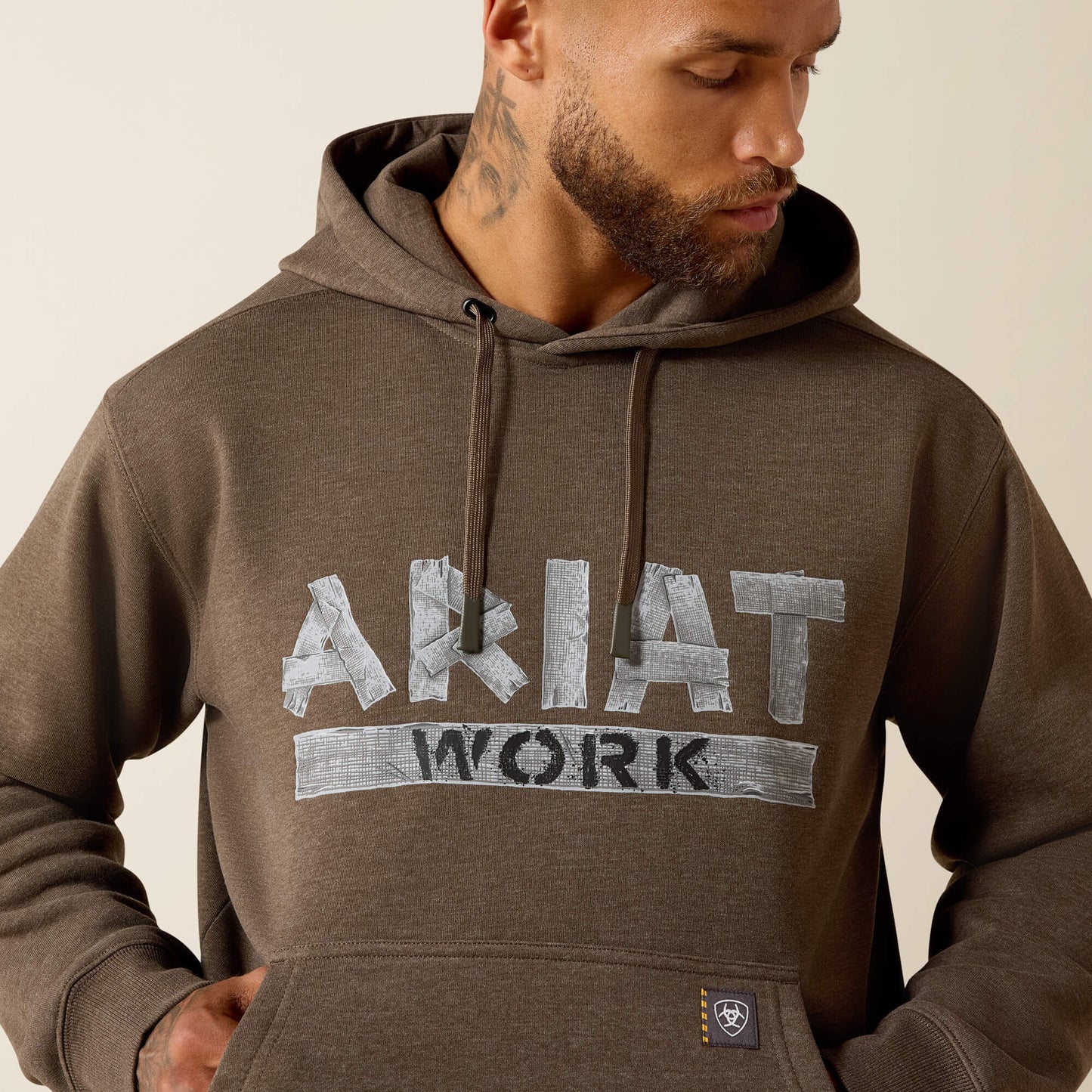 Ariat Rebar Lightweight Duct Logo Hoodie