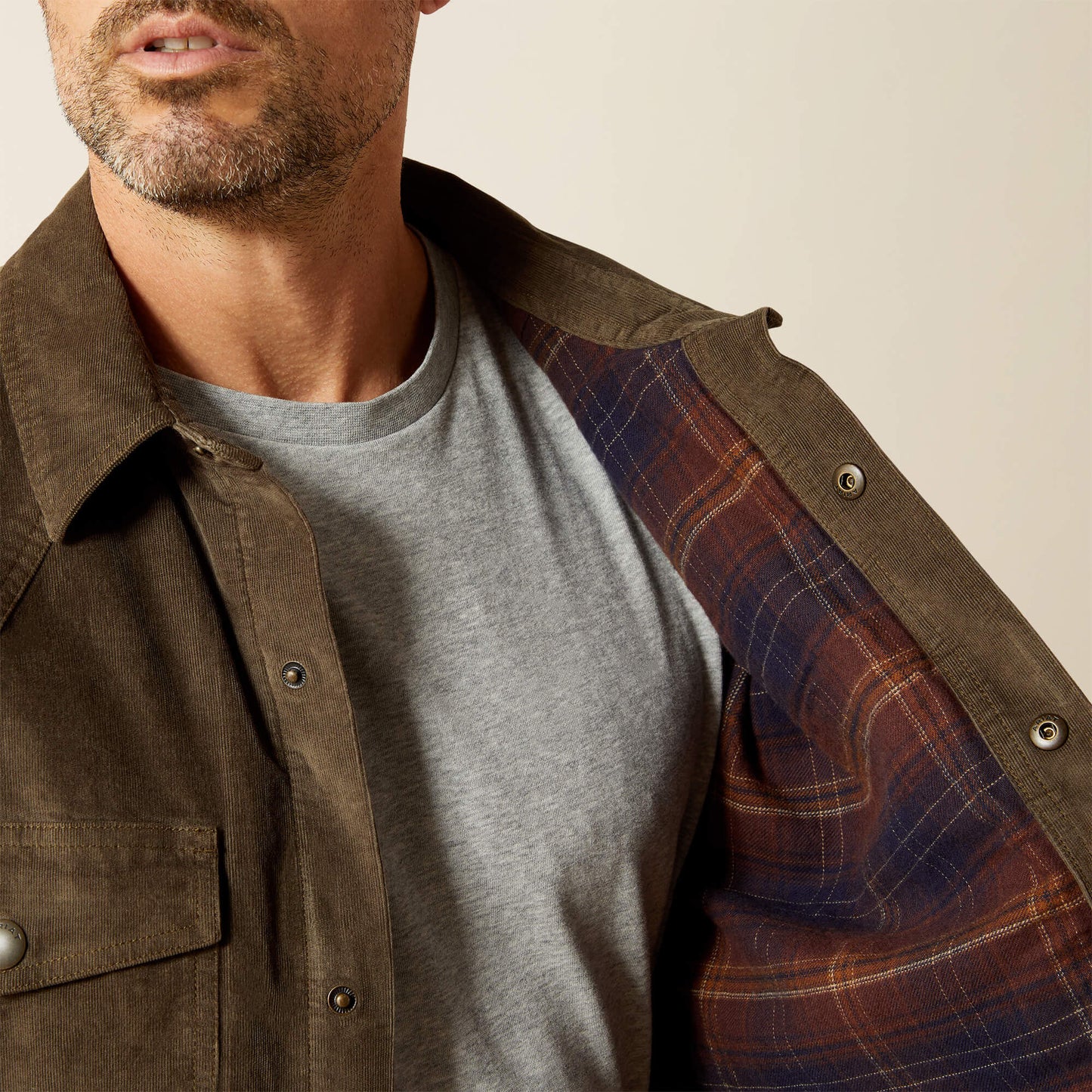 Ariat Retro Corduroy Shirt Jacket