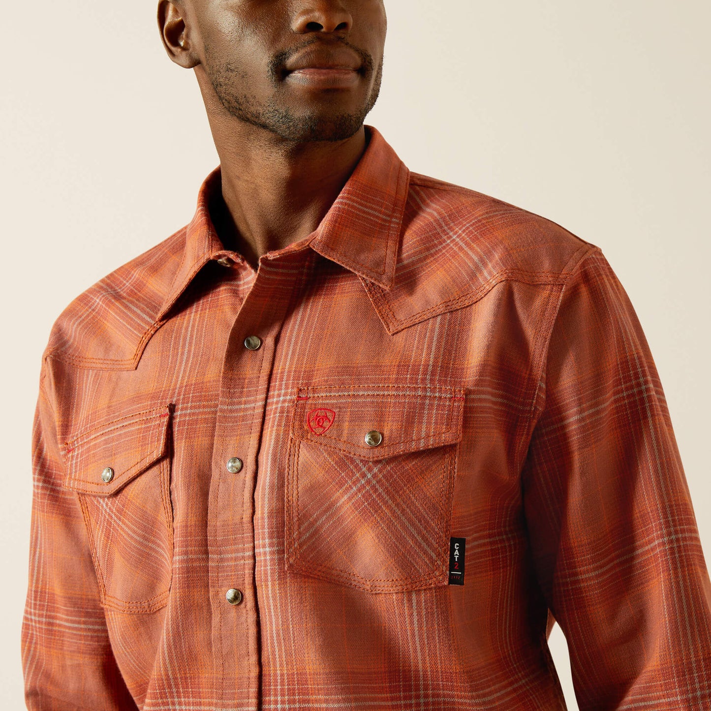 Ariat FR Wayne Retro Fit Snap Work Shirt