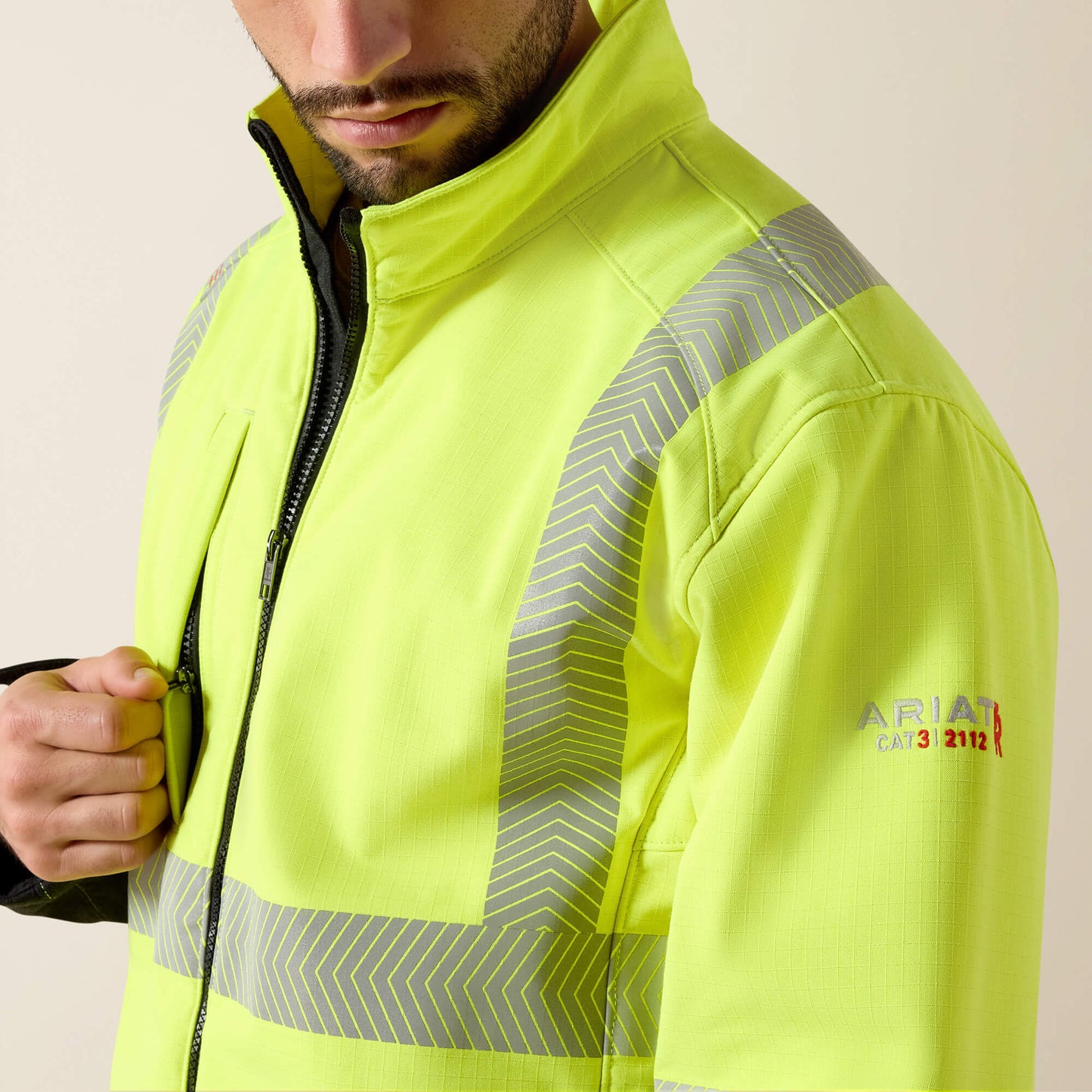 Ariat FR Vernon Hi-Vis Softshell Jacket