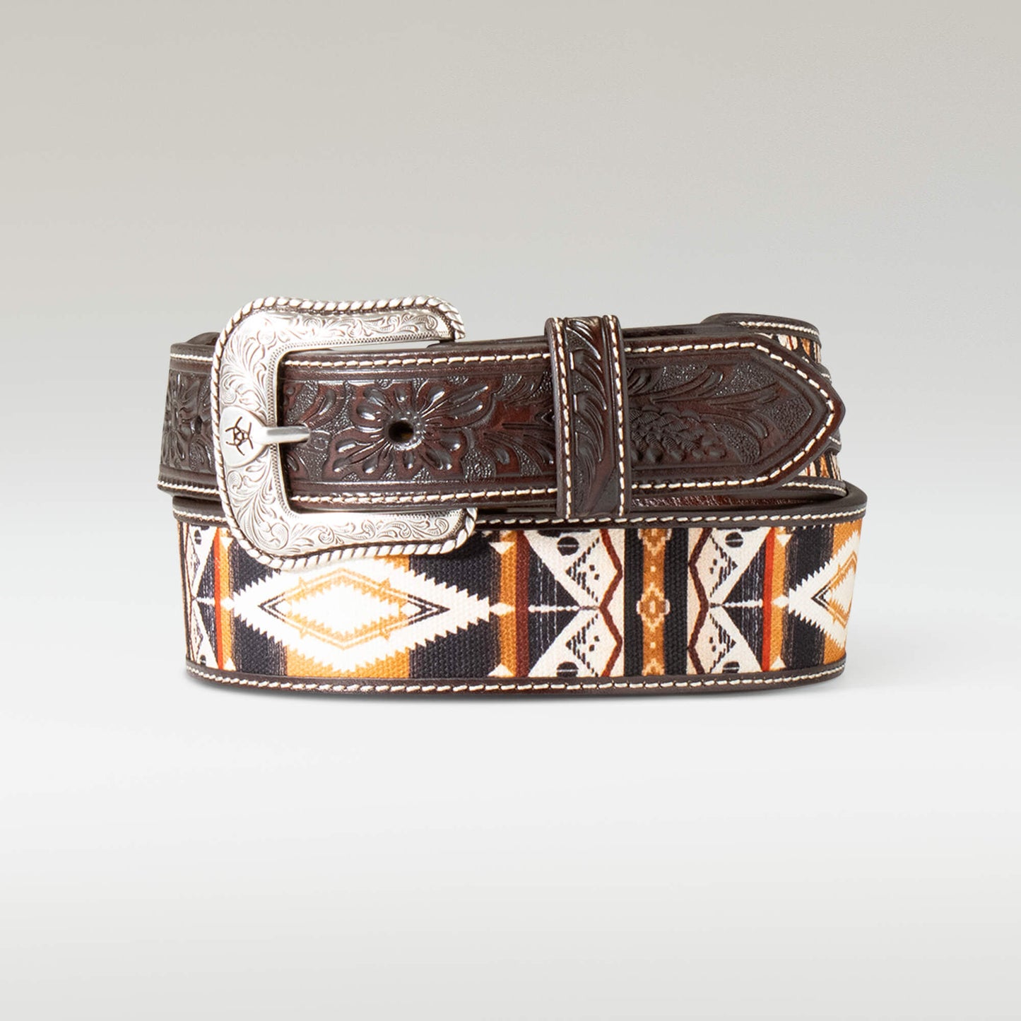 Ariat Floral Inlay Belt