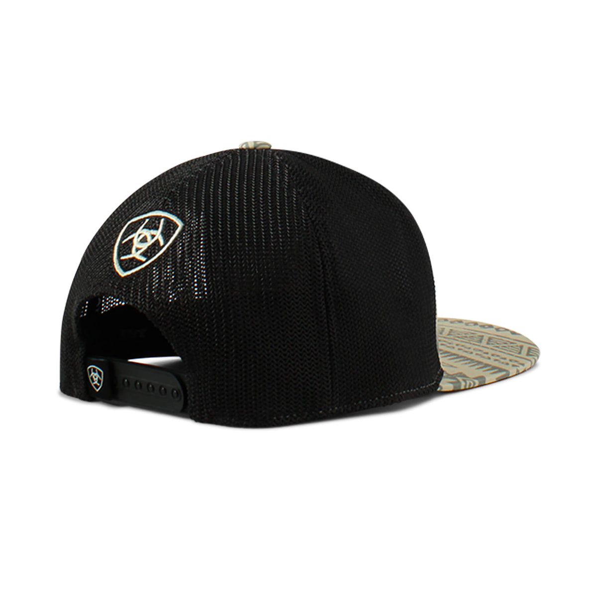 Ariat southwest print logo patch cap