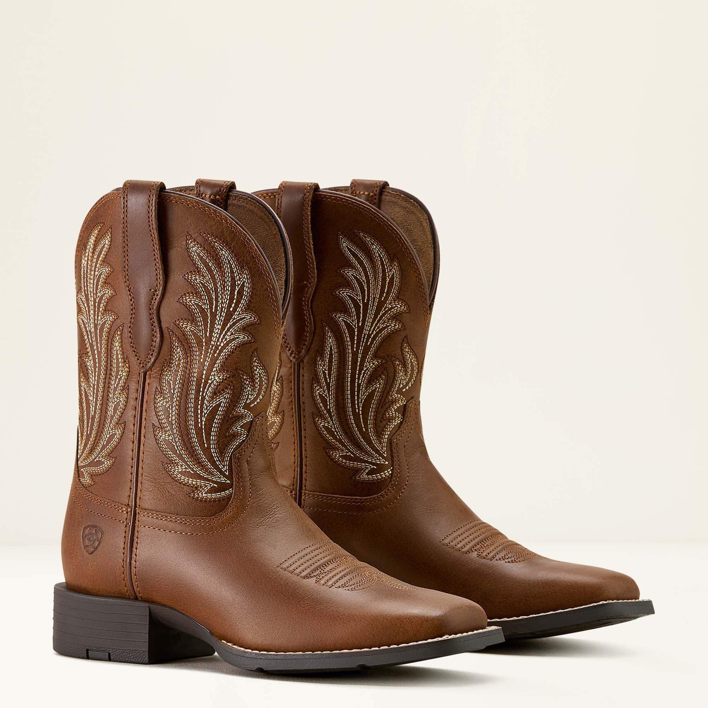 Ariat Round Up Filly Wide Square Toe Western Boot
