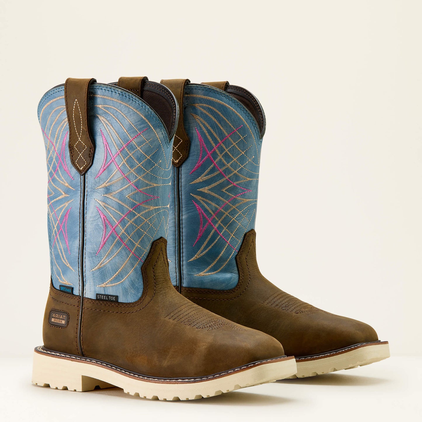 Ariat Activator Waterproof Wide Square Toe Steel Toe Work Boot