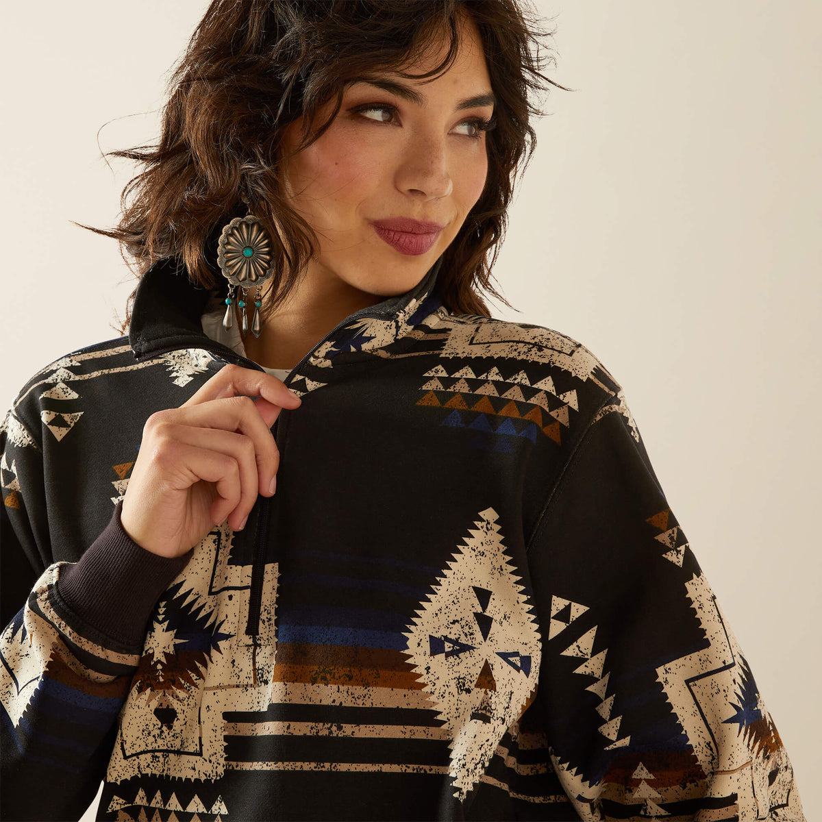 Ariat Sienna 1/2 Zip Sweatshirt