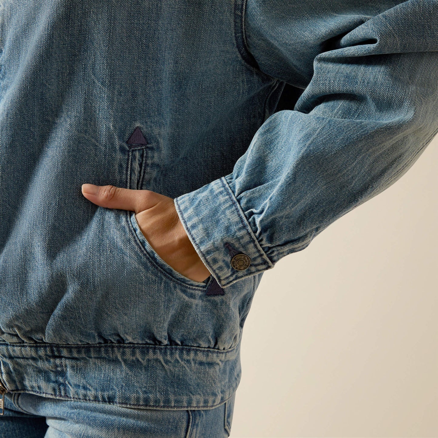 Ariat Cheyenne Denim Bomber Jacket