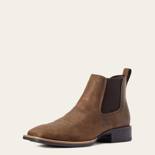 Ariat Booker Chelsea Wide Square Toe Western Boot
