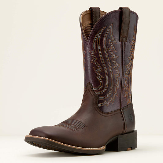 Ariat Sport Big Country Wide Square Toe Cowboy Boot