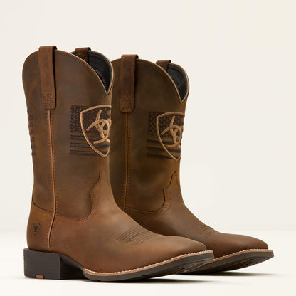 Ariat Sport Freedom Wide Square Toe Cowboy Boot