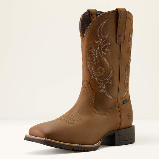 Ariat Hybrid Ranchway Waterproof Wide Square Toe Cowboy Boot