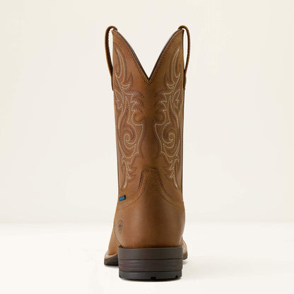 Ariat Hybrid Ranchway Waterproof Wide Square Toe Cowboy Boot