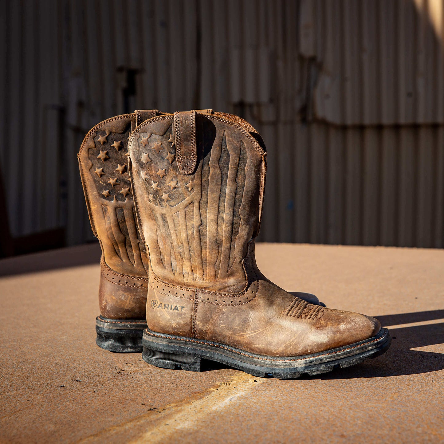 Ariat Sierra Shock Shield Patriot Work Boot