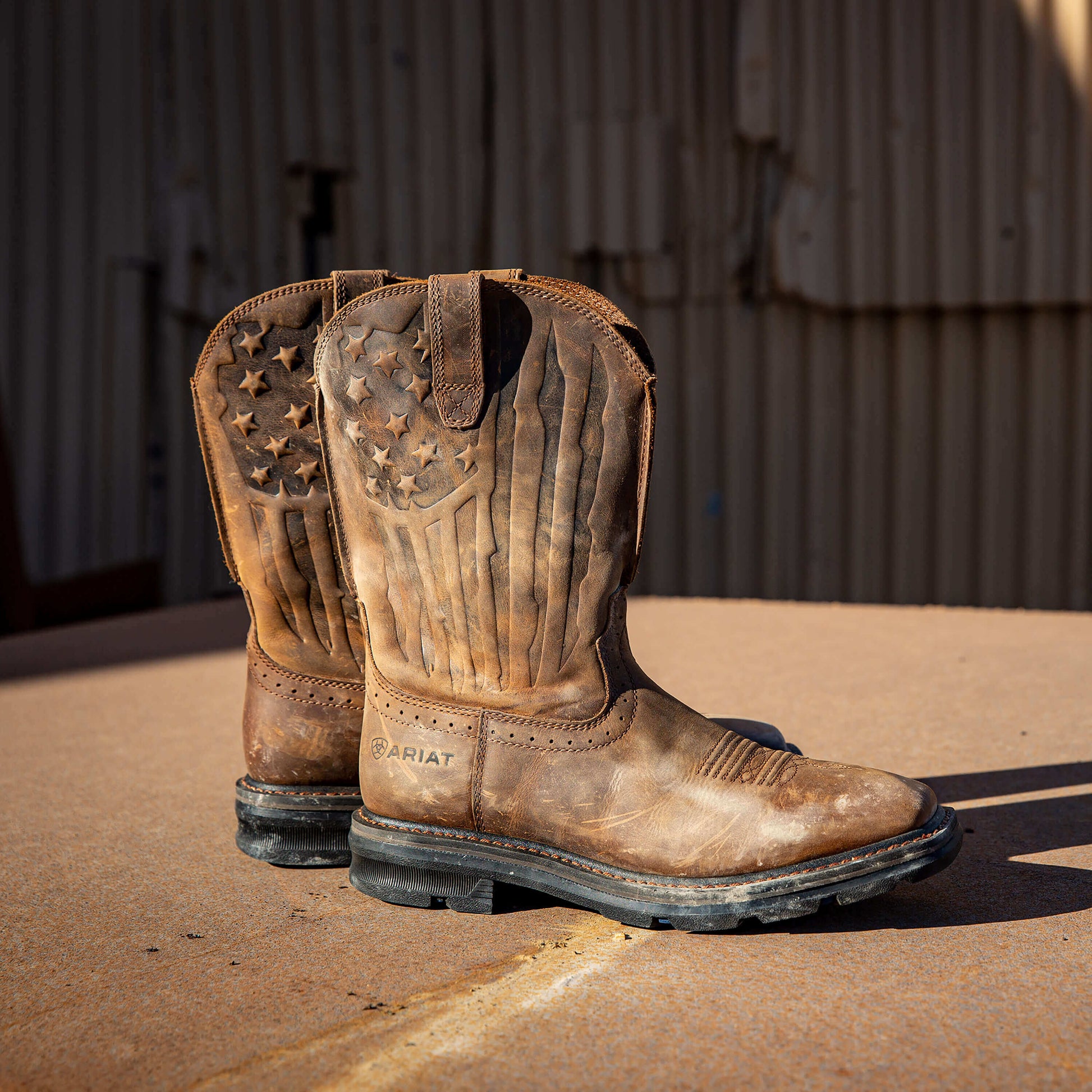 Ariat Sierra Shock Shield Patriot Work Boot