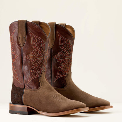 Ariat Circuit Gritty Wide Square Toe Cowboy Boot