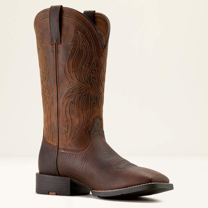 Ariat Sport Rustler Wide Square Toe Cowboy Boot