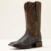 CIGAR FULL QUILL OSTRICH/LOCO BROWN