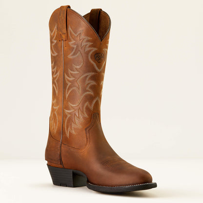 Ariat Heritage R Toe EZ Zip Western Boot