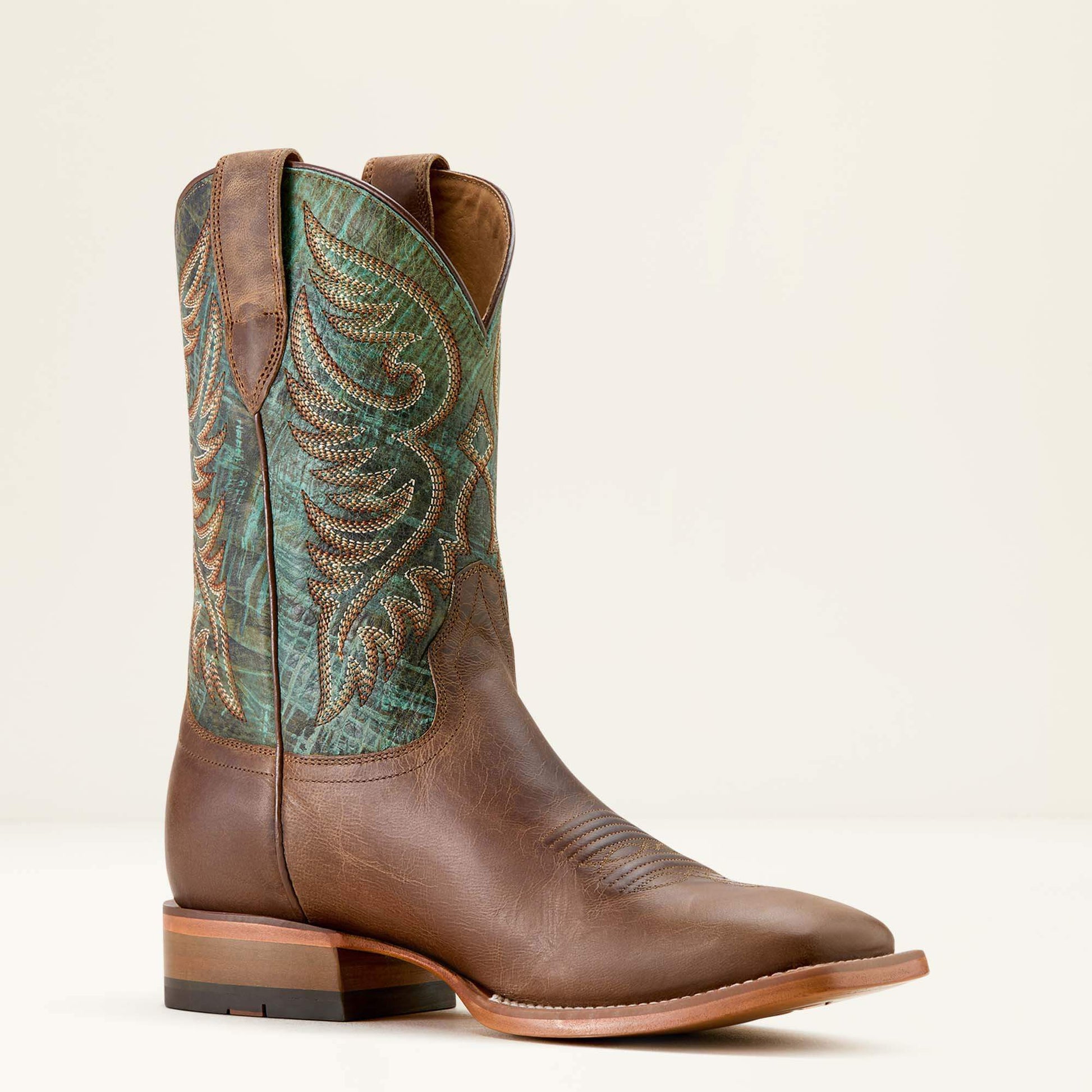 Ariat Wiley Wide Square Toe Cowboy Boot