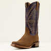 FOOTHILL BROWN ROUGHOUT/VIOLET