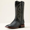MATTE BLACK CAIMAN BELLY/MIDNIGHT BLACK