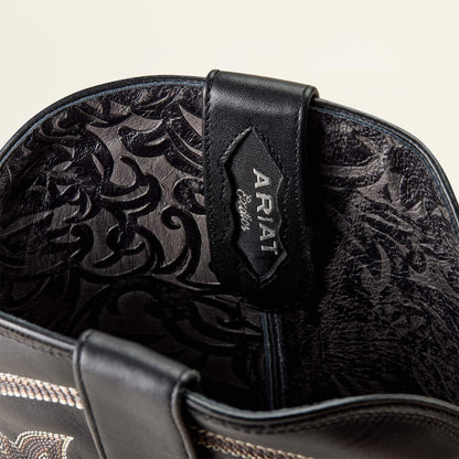 Ariat Classic Callen Wide Square Toe Western Boot