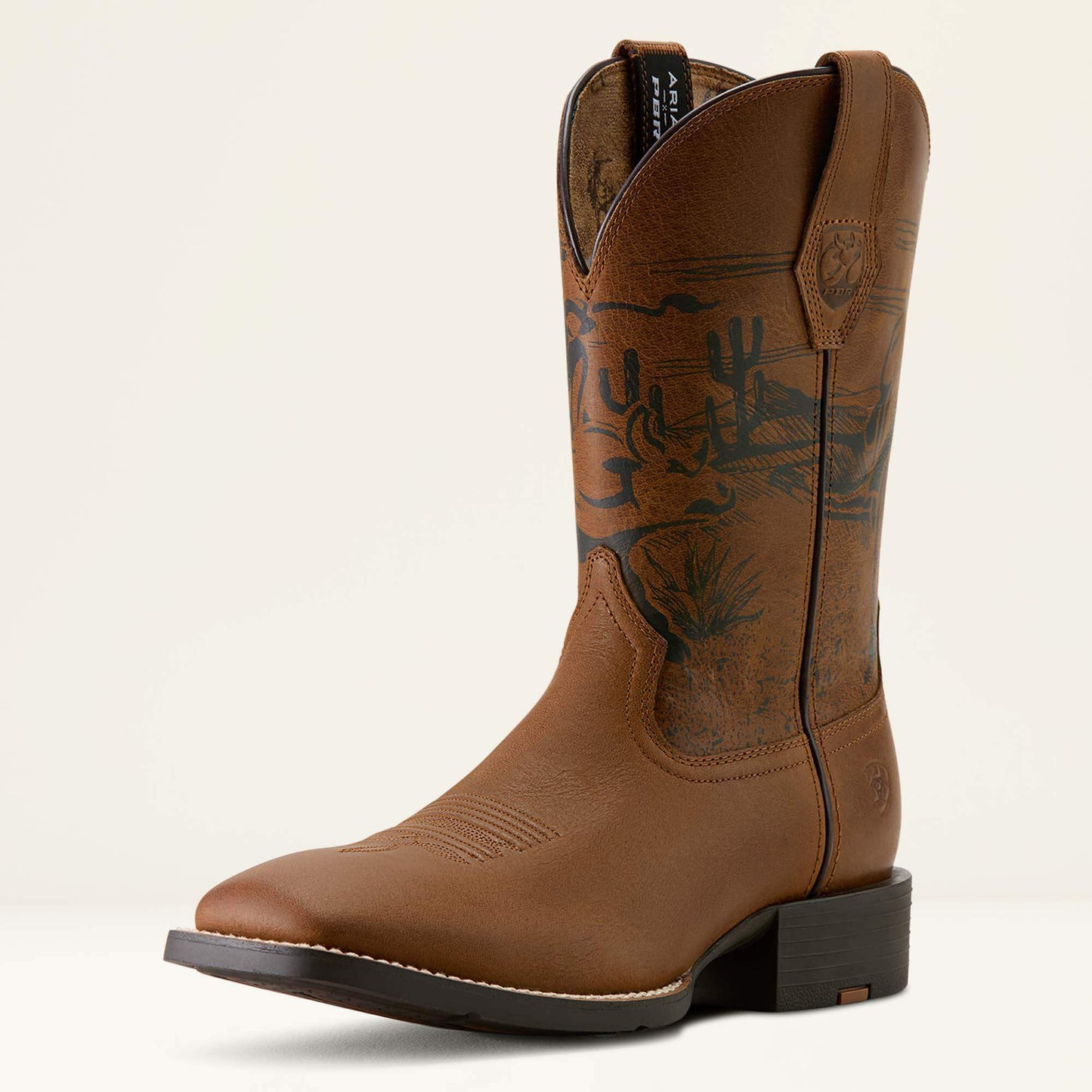 Ariat Sport PBR Wide Square Toe Cowboy Boot