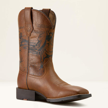 Ariat Sport PBR Wide Square Toe Cowboy Boot