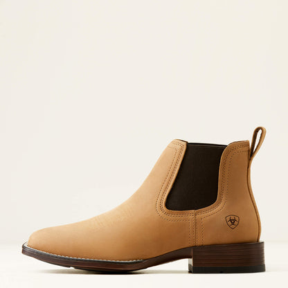 Ariat Booker Chelsea Wide Square Toe Western Boot