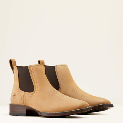 Ariat Booker Chelsea Wide Square Toe Western Boot