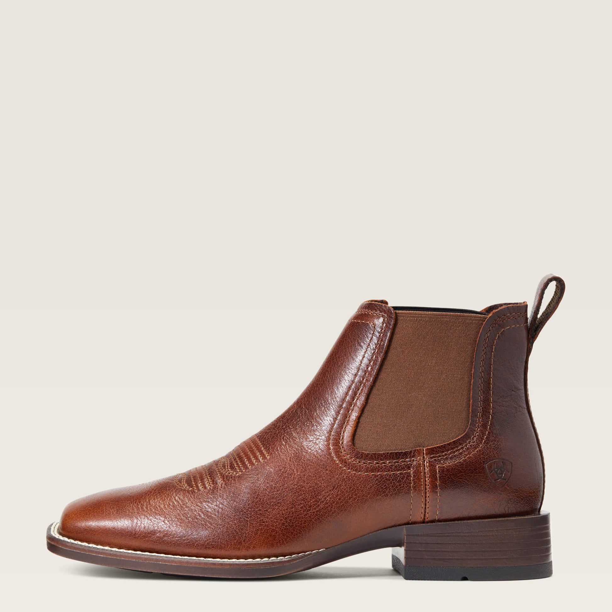 Ariat Booker Chelsea Wide Square Toe Western Boot