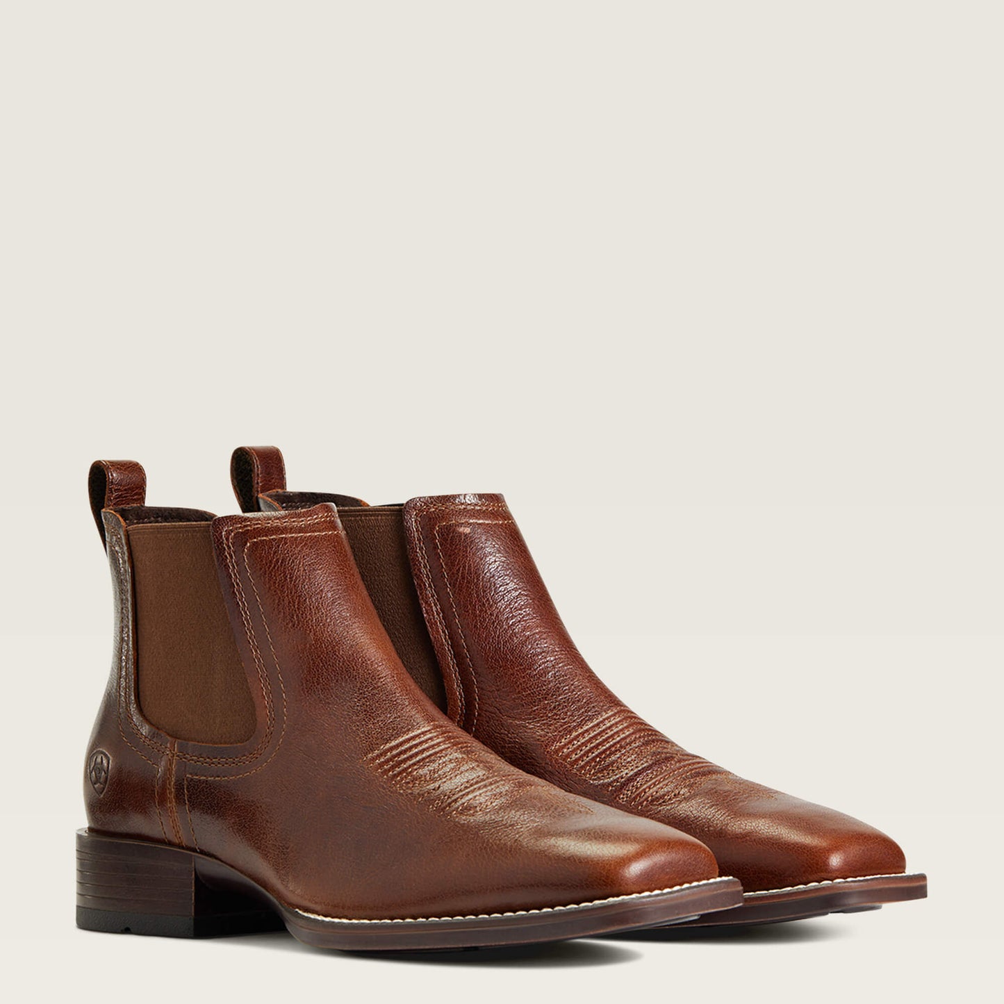 Ariat Booker Chelsea Wide Square Toe Western Boot
