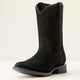 STONEWASHED BLACK SUEDE