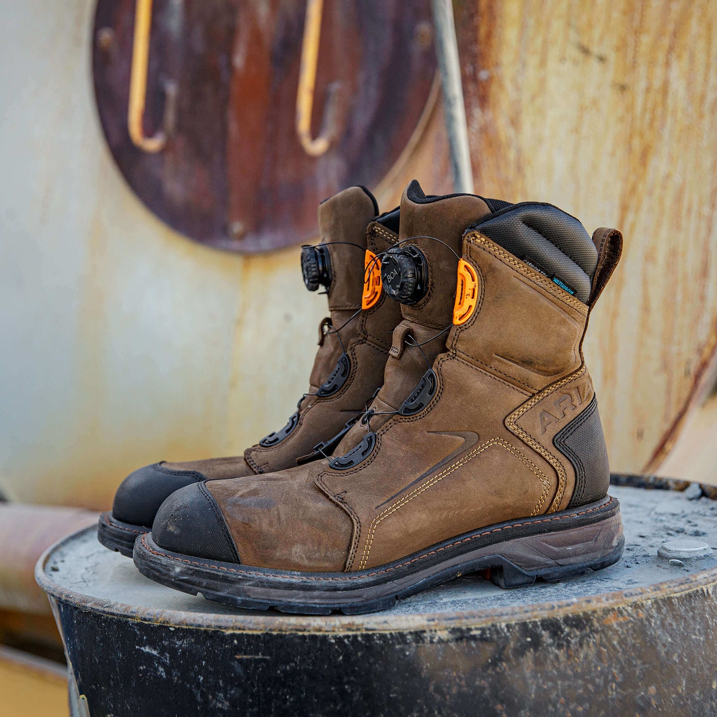 Ariat WorkHog XT 8" BOA Waterproof Carbon Toe Work Boot