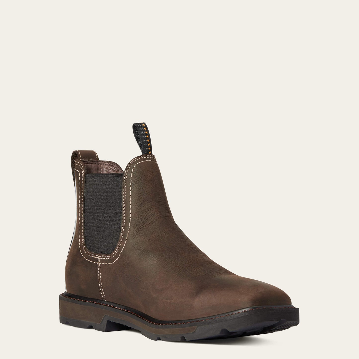 Ariat Groundbreaker Chelsea Wide Square Toe Waterproof Work Boot