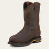 OILY DISTRESSED BROWN