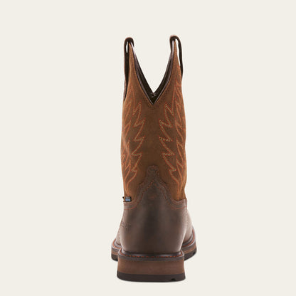 Ariat Groundbreaker Wide Square Toe Waterproof Steel Toe Work Boot